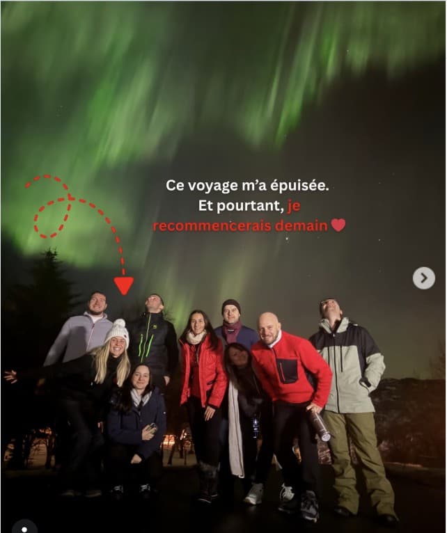 Northern lights trip in Norway